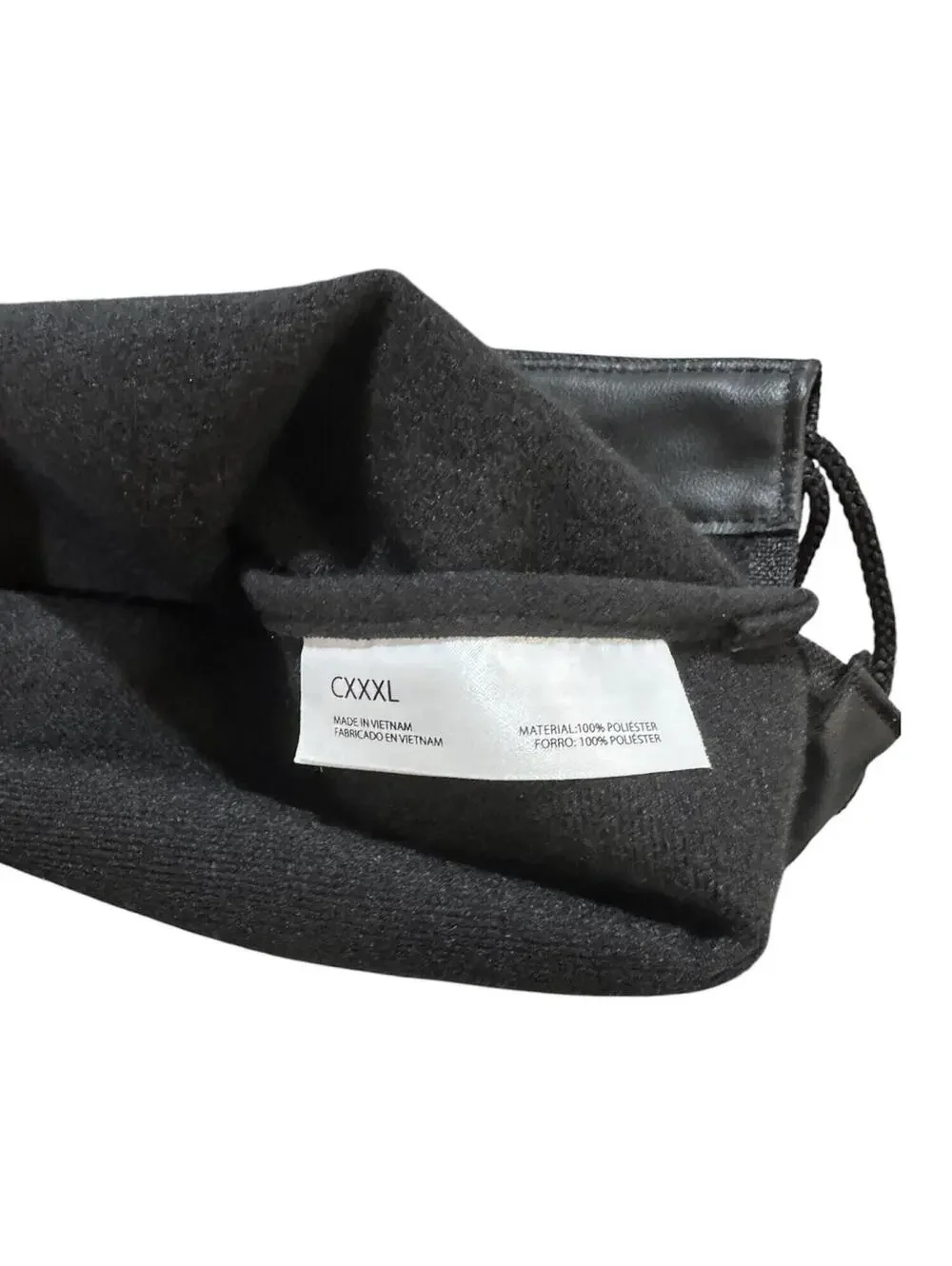 (RA) Genuine Sony Alpha CXXXL Large Lens Pouch Case Black Draw & Sealed Strap